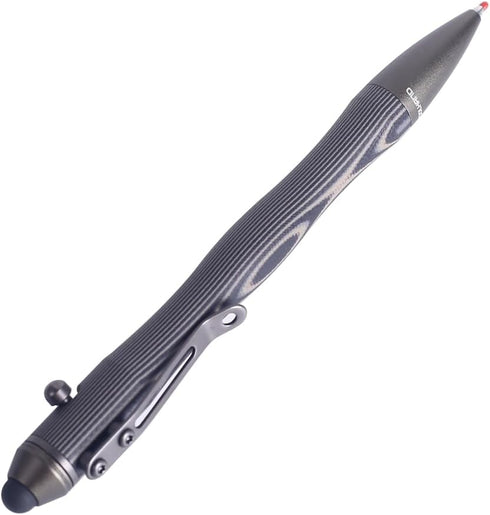 Cool Hand 5.7'' Bolt Action Pens, EDC Ballpoint Ink Refillable, Stylus for Touch Screen, G10 Body w/Pocket Clip, Ergonomic Grip, with a Free Refil...