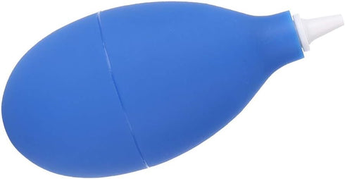 Dust Blower Pump Cleaning Tool Camera Watch Phone Keyboard Lens Filter Cleaning Silicone Squeeze Bulb Black/Blue(Blue)...