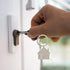 iMagitek 20 Pcs House Shaped Pendant Keychains Keyings Home Keychain Gifts House with Window Mental Keyring for Men and Women Gift...