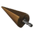 Drilling Power Tools 3pcs High Speed Steel Well-Organized Bag 1/4" Hex Shank Pagoda Drill Bit DIY Lovers Gold Hole Opener Wood and Metal...
