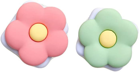 Phone Ring Holder Universal Phone Grip Collapsible Flower Mirror Phone Grip and Phone Stand for Phones and Tablets Pack of 2......