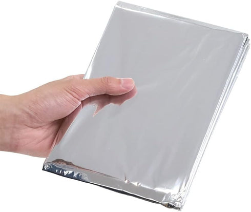 Emergency Survival Tent 2 Person Waterproof Reflective, Thermal Space Blanket for Camping, Life Saving Equipment, Outdoor Mountain Shelter (1 Pack...