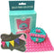 Cookie & Fondant Stamp - pro Customizable Set with Separate Letters Numbers and Symbols - Create Personalized Messages...