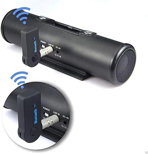 Bluetooth Receiver 5.0 Wireless Audio Receiver, 3.5mm Jack AUX car Audio/Wired Headset/Home Stereo System Compatible, can be Connected to Smartpho...