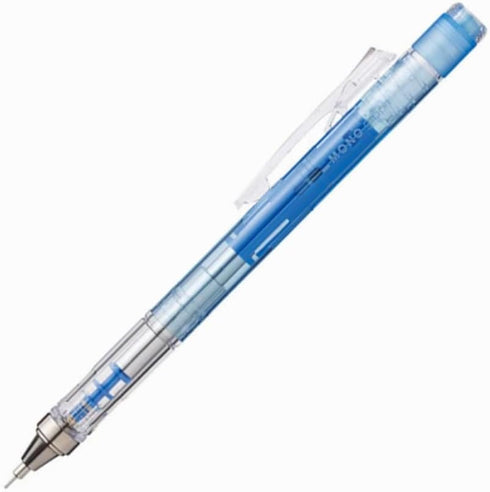 Tombow Mechanical Pencil, Monograph Clear Color 0.5mm, Clear Blue (DPA-138B)...