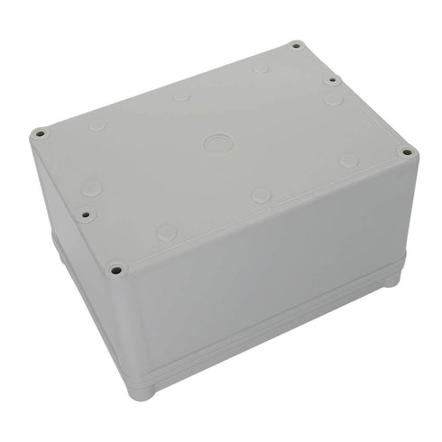 LeMotech Junction Box IP67 Waterproof Dustproof ABS Plastic Project Box for Electrical Outdoor Enclosure Gray 6.9 x 4.9 x 3.9 inch (175 x 125 x 10...