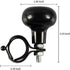 Steering Wheel Spinner Knob - 2 Packs Steering Wheel Suicide Knob - Universal Wheel Accessories Arthritis Handicap Spinner (Black)...
