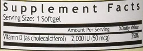 Wind mill D3 CHOLECCALCIFEROL 50 MG...