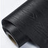17.7"x118" Black Wallpaper Wood Peel and Stick Wood Contact Paper Black Wallpaper Wood Black Contact Paper Self Adhesive Wallpaper For Wall Counte...