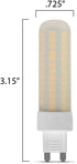 Feit Electric BP60G9/830/LED 60W EQ DM T4 LED Light Bulb...