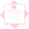 Pink Elephant Advice Cards (25 Pack) Fun Baby Shower Game - Best Wishes for New Parents - Unique Guest Book Alternative for Graduations, Birthdays...