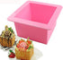 BAKER DEPOT 500ML Silicone Mold for Handmade Soap Mold Toast Mold Bread Mould, Set of 2...