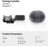 SmallRig Cold Shoe Adapter with Windshield for Sony ZV-1 II/ZV-1 / ZV-1F / ZV-E1 / ZV-E10-3526...