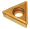 HHIP 6004-6142 TCMT-432 Tin Coated C5 Triangle Positive Rake Carbide Insert, 1/2" IC...