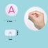 Alphabet Beads A-Z 1400Pcs Letter Beads, Acrylic 4x7mm Round Letter Beads Kits,Black Digit and Colorful Smile Beads for Bracelets Necklaces DIY Je...