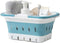 Plastic Caddy for Cleaning Supplies Products, Storage Collapsible Basket with Handles, Box Organizer Bin for Bathroom, Kitchen, College Dorm,Gym (...
