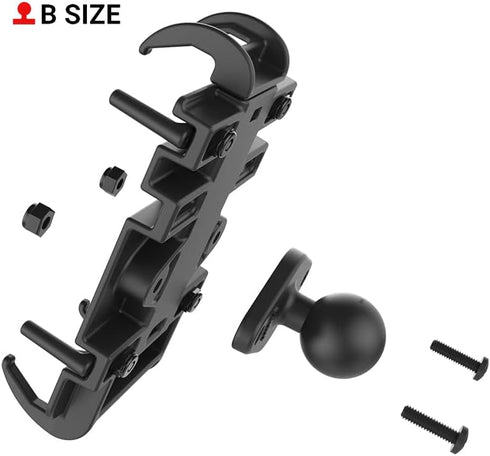 RAM MOUNTS Quick-Grip Small Phone Holder with Ball RAM-HOL-PD3-238AU with B Size 1" Ball...