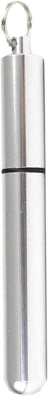 Silver Metal Portable Toothpick Holder Pocket Toothpick Holder Aluminum Waterproof Case Toothpick Container for Outdoor,Kitchen Accessories,86 * 1...