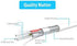 HomeSpot 5 inches / 13cm Extra Short Tangle-Free Lightning to USB Cable with Ultra Compact Connector Head for iPhone, iPod and iPad (4 Pack - Whit...