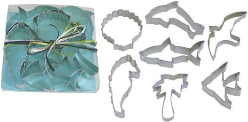 Seven Seas Tin Cookie Cutter 7 Pc Set L1878...