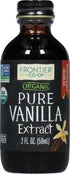 Frontier Co-op Organic Vanilla Extract, 2 Ounce Glass Bottle, Buttery Smooth, Sugar-Free Flavor For Smoothies and More...