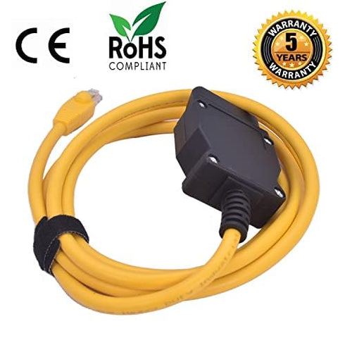 AntiBreak ethernet enet to obd2 E-sys Cable Tools E-SYS rj45 enet to OBD2 f Series 2M Compatible enet...
