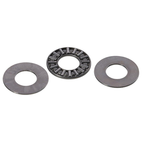 with Washers 10pcs Alloy Steel Durable AXK0819 AXK1226 Thrust Bearing Corrosion Resistance Silver Industrial Bearing Robotics(AXK1226 12x26x4mm)...