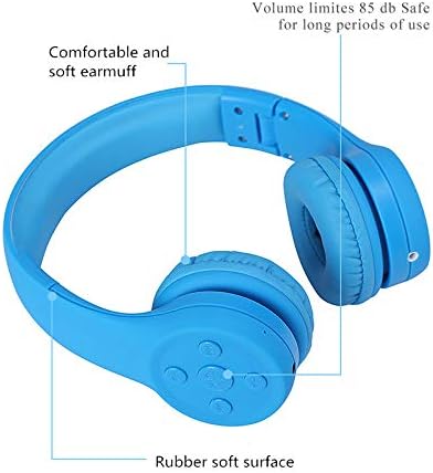 Headphones for Toddlers Bluetooth, Wireless Headphones for Toddler Baby Kids with Sharing Port, Kids Headphones with Mic for Boys Girls Travel pad...