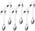 Cat Spoon Coffee Teaspoon, PBIEHSR Stainless Steel Hanging Cup Tea Spoon Two Different Lengths Dessert Scoop for Stirring Drink Mixing Milkshake J...