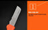 Edward Tools Electrician Straight Blade Knife - Lockback Folding Design Utility Knife - Stainless Steel Knife Cable Stripping, Cutting Insulation,...