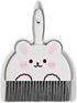 Veewon Mini Dustpan and Brush Set Portable Cleaning Brush and Dustpan Cleaning Tools with Soft Bristles for Home Office (White)...