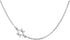 RUIZHEN Stainless Steel Sideways Star of David Choker Necklace for Girls...