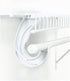 3 x SuperSlide White Closet Rod Support Pack of 2...