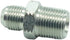 1 Piece Pipe Adapter 3/8" Male 37° Flare JIC x 3/8" Male NPT Plated Steel Hydraulic fitting...
