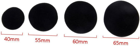 10pcs Memory Foam Earpads 40mm Headset Pad Soft Foam Speaker Foam 40mm Earbud 40mm Headset Ear Covers Replacement Ear Cushions Headphones Ear Pads...