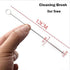 Stainless Steel Cream Horn Molds - 21 Pcs, Cannoli Form Tubes, Croissant Baking Molds with Cleaning Brush...
