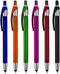 Stylus Pens for Touch Screens & Tablets: Lightweight Click Capacitive Ballpoint Pen for Tablet Touchscreens - Compatible with Any Device Screen In...