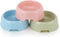 BOCHO Plastic Dog Bowls,Food Dishes & Water Bowl for Dogs, Cats or Other Small Animals-Color Set (Candy colors, Small)...