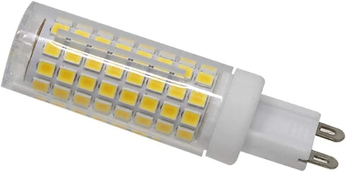 G9 LED Bulb 10W 110V Dimmable LED Corn Light Bulbs 100W Halogen Equivalent, 102 LED 2835, 4000K Natural White, Ceramic G9 Bi-Pin Base for Indoor H...