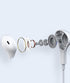 Earbuds Noise Cancelling Wired Magnetic Earphone Headphones for Samsung Galaxy A13 A23 A03S A02S A12 A22 A32 A42 A52 A72 A14 5G OnePlus Nord N30 N...