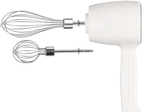 Portable Wireless Hand Mixer, USB Rechargable Handheld Egg Beater with 2 Detachable Stir Whisks, 5 Speed Modes, Mini Cordless Helper for Kitchen B...