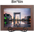 LIONWEI LIONWELI Wall Mount Plate Display Stands - 2 Pack Black Iron Easel Holders - Vertical Wall Hangers for Decorative Plates, Picture Frames, ...