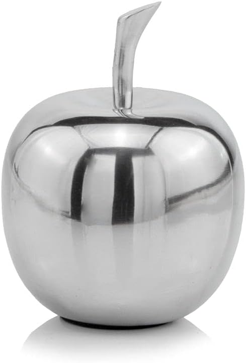 Modern Day Accents 3862 Manzano SM Polished Apple, Fruit Decor, Teacher Gifts, School, Teacher Decor, Apple Gifts, Office Desk Decor, Home Decor, ...
