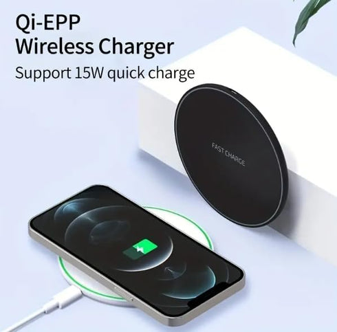 15W Wireless Fastcharger (Black)...