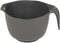 Glad Mixing Bowl with Handle – 3 Quart | Heavy Duty Plastic with Pour Spout and Non-Slip Base | Dishwasher Safe Kitchen Supplies for Cooking and B...