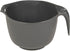 Glad Mixing Bowl with Handle – 3 Quart | Heavy Duty Plastic with Pour Spout and Non-Slip Base | Dishwasher Safe Kitchen Supplies for Cooking and B...
