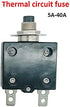125-250V AC 35A Circuit Breaker Push Button Thermal Overload Protector Manual Reset L1 Series...