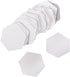 100 Pieces White Hexagon Piecing Paper - Sewing Easy Mini Hexagon Quilting/Patchwork Template for Use in Quilting, Sewing, Craft Projects, and DIY...