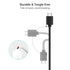 USB Charging Cable Charger Cord Compatible for TREBLAB FX100 HD77 HD7,BUGANI M83,AOMAIS GO,iFox iF012 Bluetooth Speakers Power Cord...