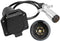 57667 Durable 6-Way to 7-Way RV Blade Trailer Wiring Adapter with Harness Protector Water Proof 23.6'' 6 Pole on Truck to 7 Blade on Trailer Conne...